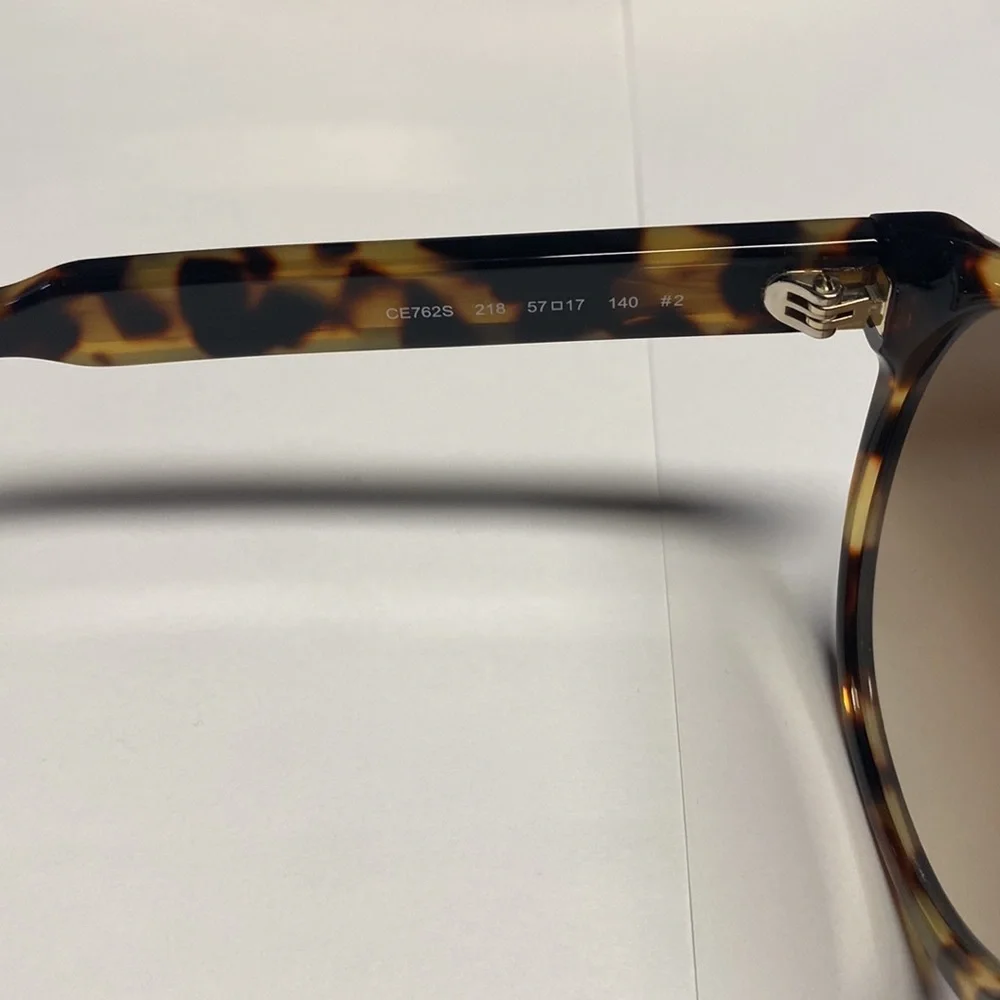 Chloe Womens Gradient Brown Round Sunglasses - Picture 8 of 8